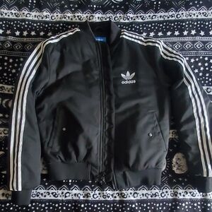 Adidas Black Bomber Jacket